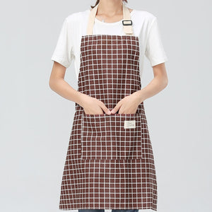 Fashion Lady Women Men Adjustable Cotton Linen High-grade Kitchen