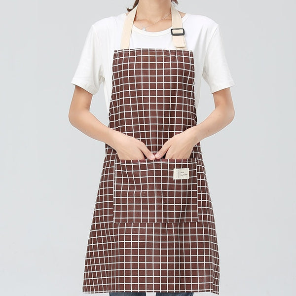 Fashion Lady Women Men Adjustable Cotton Linen High-grade Kitchen