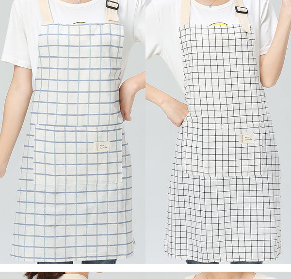 Fashion Lady Women Men Adjustable Cotton Linen High-grade Kitchen